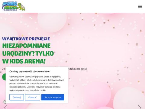 Kidsarena.pl rodzinny park rozrywki Szczecin