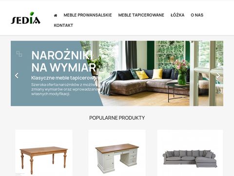 Sedia.pl producent krzesł stołów łóżek