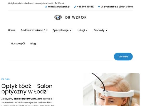 Drwzrok.pl - salon optyczny Łódź