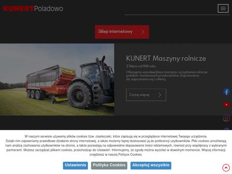 Kunert.com.pl ciągniki rolnicze Zetor