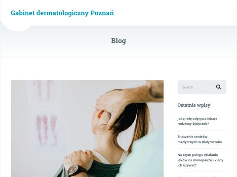 Olek-Hrab k., dr nauk med. dermatolog Poznań