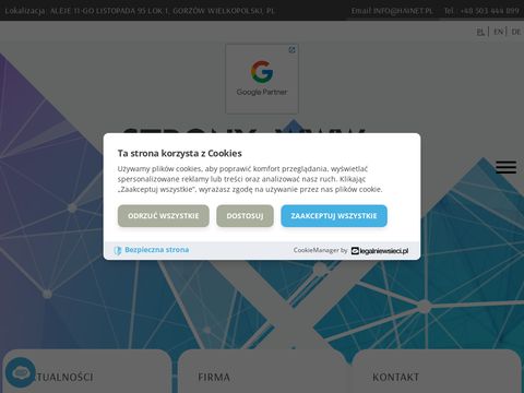 Hainet.pl strony internetowe Gorzów