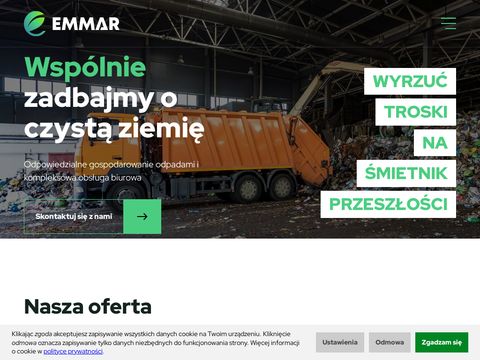 EM-MAR.pl transport odpadów surowców wtórnych