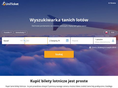 Uniticket.pl bilety lotnicze