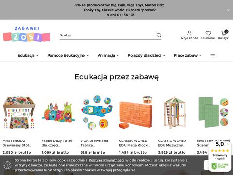 Zabawkizosi.pl - sklep z zabawkami