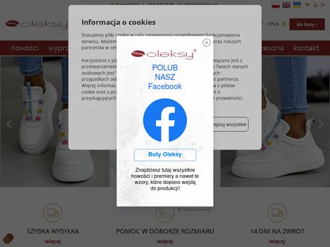 Oleksy.pl internetowy sklep obuwniczy