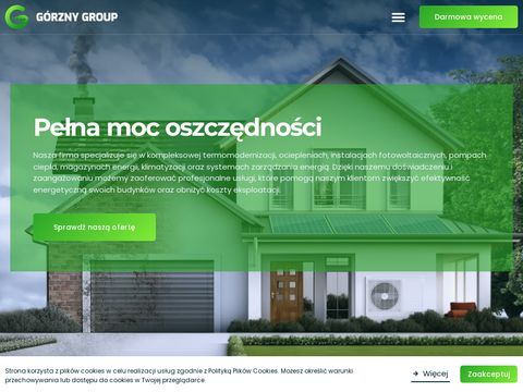Gorzny-group.pl - instalacje fotowoltaiczne Wieluń