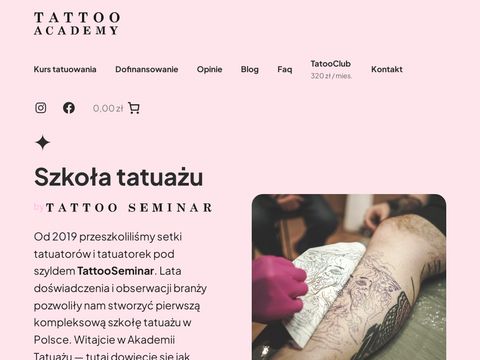 Tattooacademy.pl - kursy tatuażu