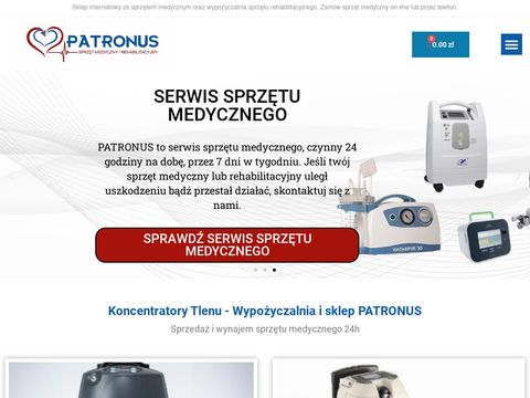 Patronus - sklep ze sprzętem rehabilitacyjnym