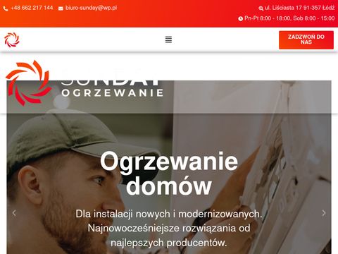 Sunday-ogrzewanie.pl - oferta pomp ciepła