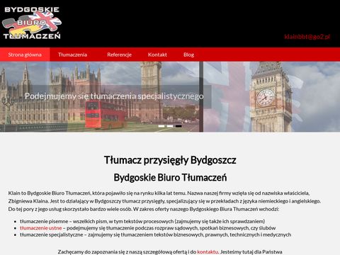 Bydgoskie Biuro Tłumaczeń tłumaczenie przysięgłe