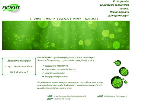 Ekobut.pl - przeglądy separatorów