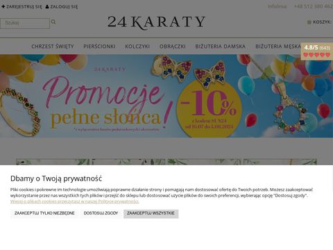 24Karaty.pl - łańcuszki damskie
