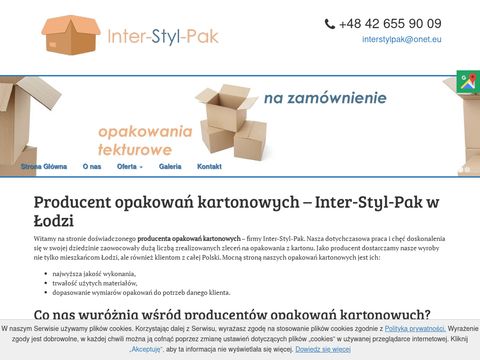 Inter-Styl s.c. zakład produkcji opakowań