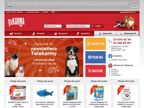 Telekarma.pl - karma dla psa
