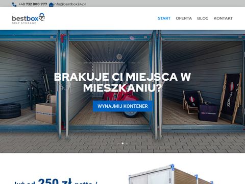 Bestbox24.pl wynajem małych magazynów Wrocław