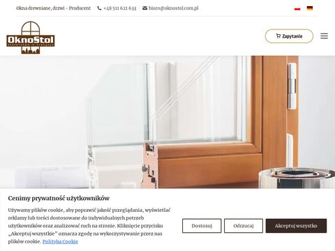 Oknostol.com.pl okna drewniane producent