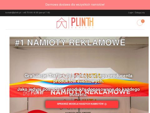 Plinth.pl namioty reklamowe