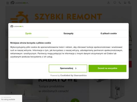 Lazienkiabc.pl sklep internetowy z wyposażeniem