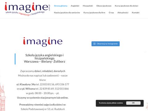 Imagine.com.pl - angielski dla firm